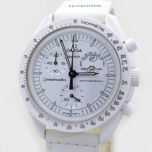 Omega swatch speedmaster - x,