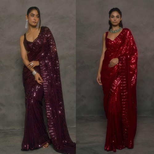 Chemisier indien sari - chemisier,