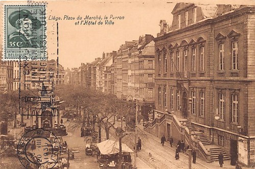 Belgique liège place du - belgique,