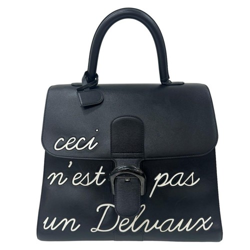 Delvaux humour box calf - l'humour, gm