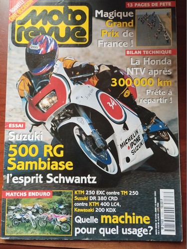 Moto revue 1995 - moto, essai