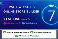 The7 12.5.3 Ultimate Website & Online Store Builder for WordPress WooCommerce