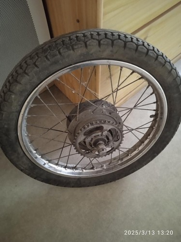 Jante roue arrière moto - jante,