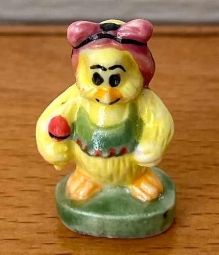 Adorable fève poussin fille - fève,