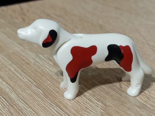 Figurine playmobil beagle ref - figurine,