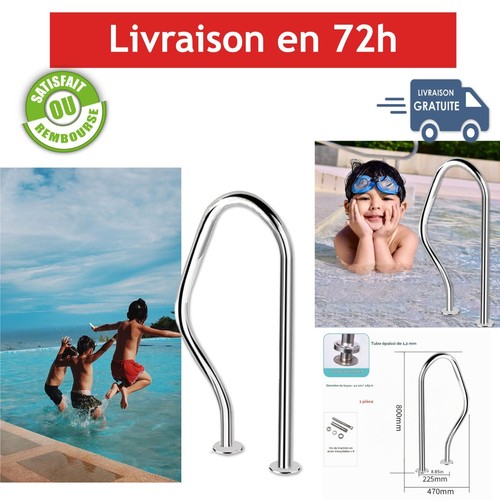 Main courante piscine - main, de