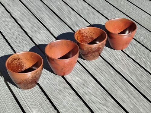 Grès taizé tasses à - de,