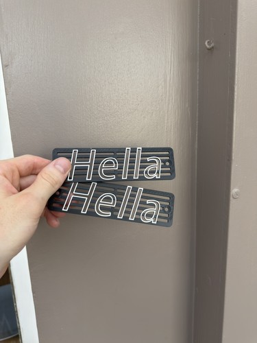 Cache clignotant hella golf - hella, 2