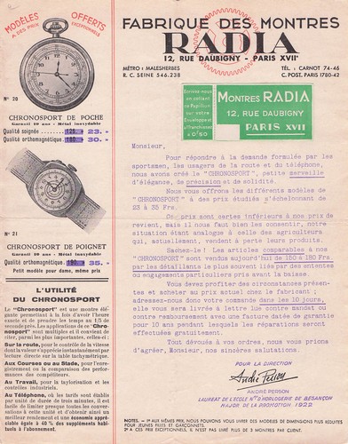 Paris montres radia - 75,