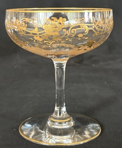 Coupe champagne en - , cristal