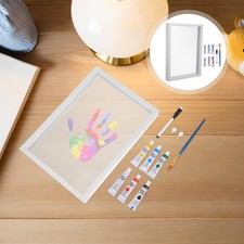  Baby Handprint Photo Frame Kit Empreinte Main Famille Cadre D'empreinte À