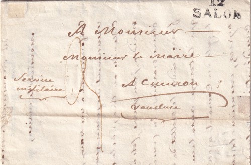 Marque postale 1823 - 🦬,