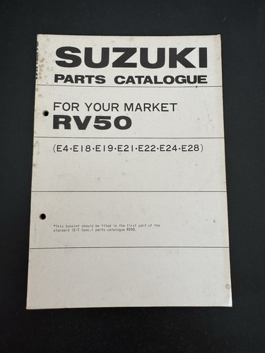 Parts catalogue suzuki 50 - catalogue,