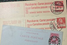 POSTCARD SWITZERLAND BELGIUM 1885 1916 1918 DAVOS LEYSIN BRUSSELS