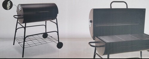 Barbecue cylindre roues neuf - barbecue,