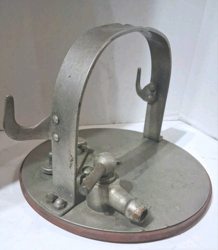Vintage milking machine bucket - machine,