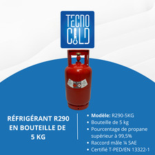 R290 GAZ RÉFRIGÉRANT PROPANE