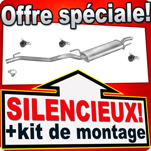 Silencieux arriere pour - silencieux,