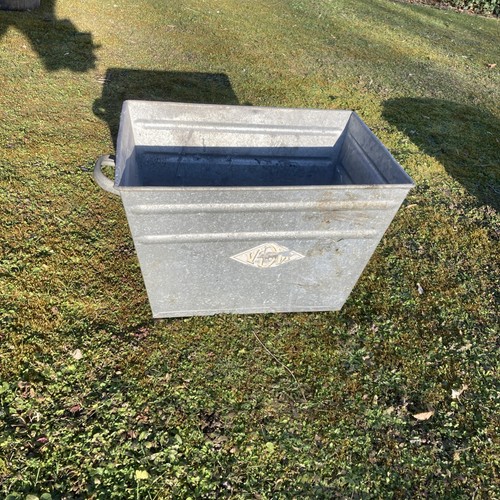 Bac bassine baignoire zinc - ,