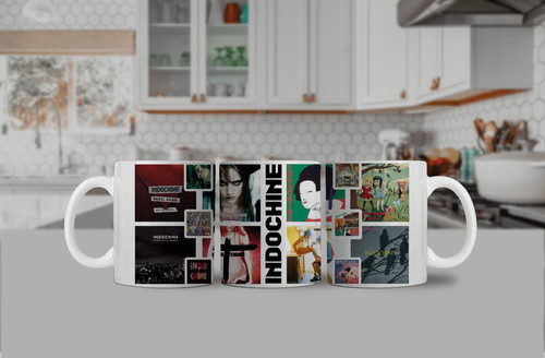 Mug groupe indochine - groupe,