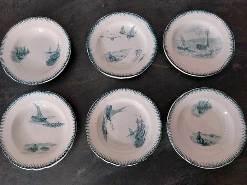 Assiettes dinette terre fer - assiettes,