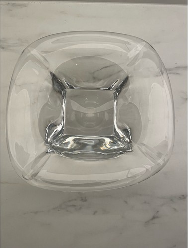 Cendrier carré cristal - cendrier,