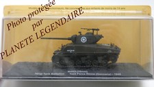 Miniature IXO Altaya Tank Char M4A3 Sherman 761st Tank Battalion Allemagne 1945