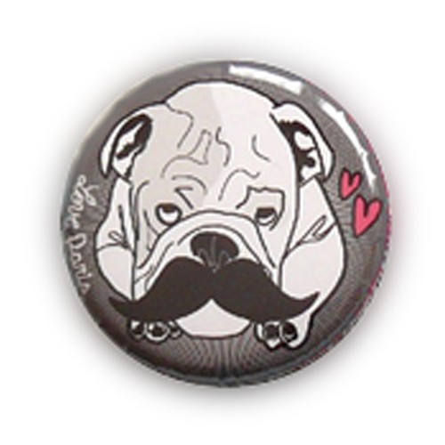 Lazy bulldog french - lazy, moustaches