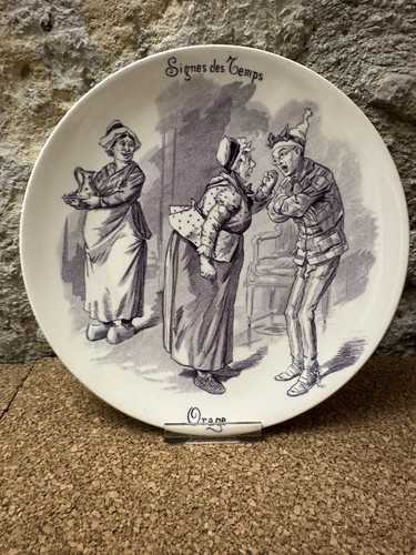 Sarreguemines assiette à - assiette,