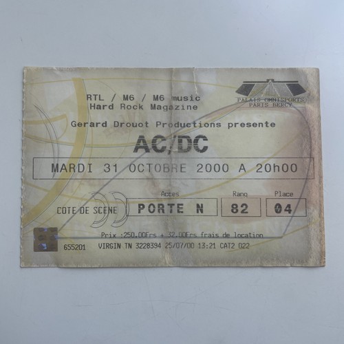 Ticket concert dc - ticket,