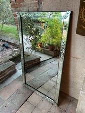 Grand miroir Venitien 1960-Atelier de restauration de meuble