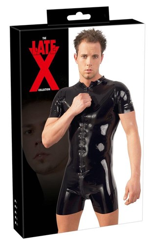 Men latex playsuit 2xl - men's,