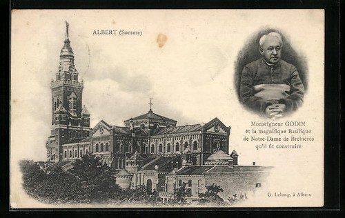 Cpa albert monseigneur godin - monseigneur,