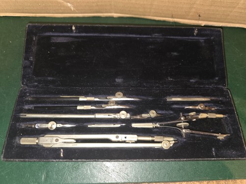 Ancienne boîte compas kern - boîte,
