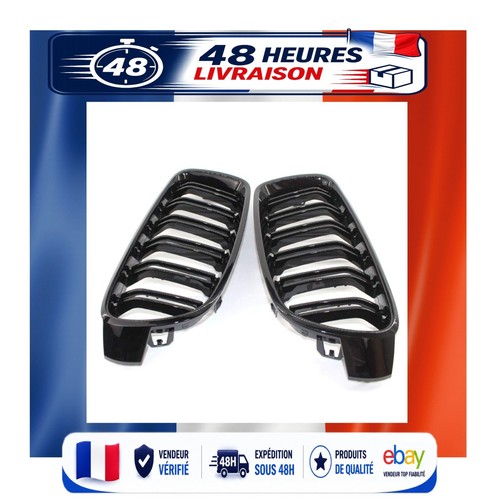 Calandre double pont noir - calandre,