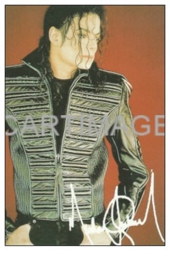 Michael jackson carte - michael, postale