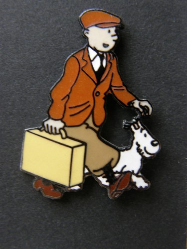 Pin tintin valise milou - milou,