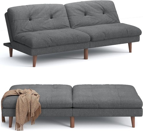 Couch modern futon convertible - futon,