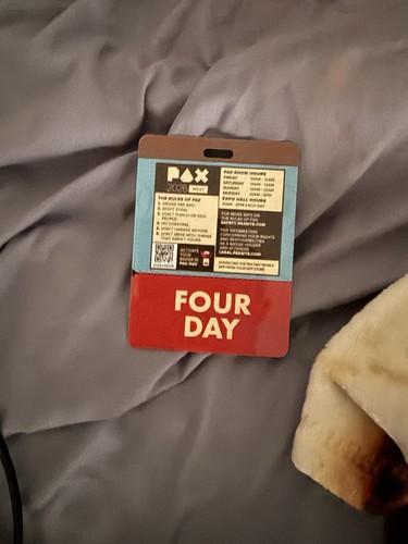 Pax west four - four, badge