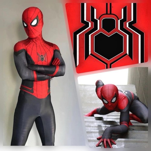 Costume spider man rouge - rouge, noir