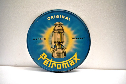 Vintage petromax étain signe - vintage,