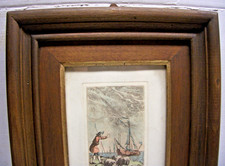 Cadre  ancien en bois massif