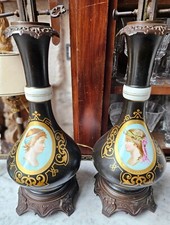 2 lampes, anciennes lampes a