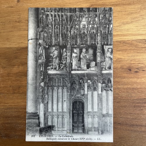 Postcard cpa chartres - postcard,