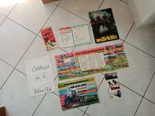  1970/1980 Lot 6 Catalogues Marklin Train Vintage Catalog-Catalog-Zug-ho! 
