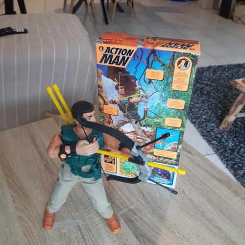 Figurine action man tire - figurine,