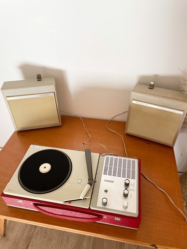 Tourne disque radiola vintage - radiola,