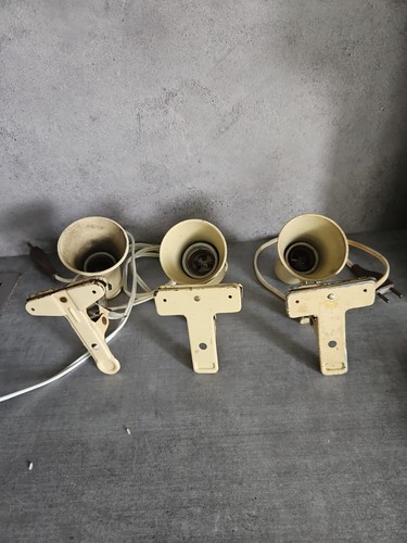 Lot lampes pince vintage - lampes,