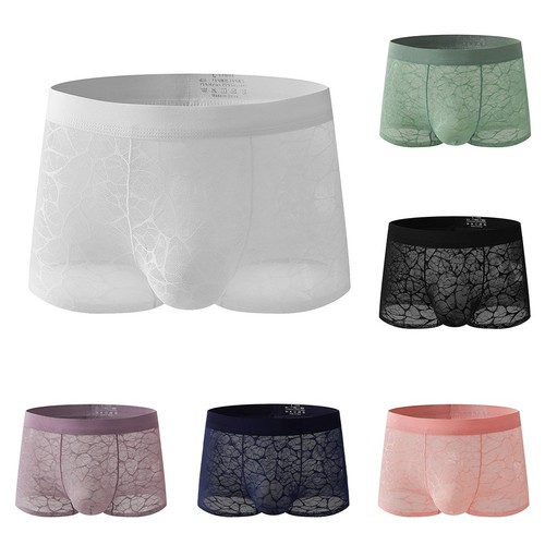 Boxer slip soie - en, glacée
