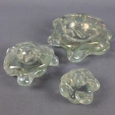 Antique Triptyque de Bols